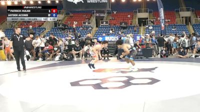 144 lbs Cons. Rd Of 64 - Patrick Hulne, Illinois vs Jayden Acomb, New York