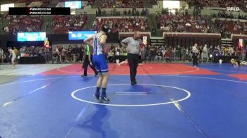 120 lbs Quarterfinal - Hunter McGrane, Mandan Braves vs Austin Velk, Havre Wrestling Club