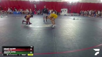 165 lbs Round 3 (4 Team) - Kenton Gates, Cameron vs Grant Salber, Marathon