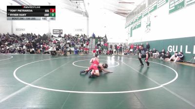 106 lbs Consi Of 8 #2 - Tony Pietraroia, Berlin vs Ryker Hany, Lyman Mem/Windham Tech