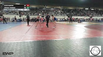 94 lbs Round Of 32 - Alice Martin, Little Axe Women?s Wrestling vs Ariana Thomas, Piedmont