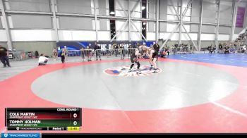 117 lbs Cons. Round 1 - Cole Martin, Sandpoint Legacy WC vs Tommy Holman, Sandpoint Legacy WC