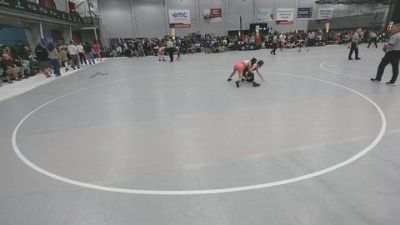 100 lbs Cons. Sub-quarters - Nora Ohnemus, Sebolt Wrestling Academy vs Lilly Lundy, Motown Wrestling
