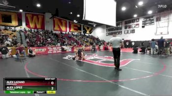 175 lbs Semifinal - Alex Lopez, Valencia vs Alex Lazano, Paramount