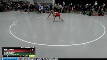 140 lbs Cons. Round 7 - Kyra Hains, Nebraska vs Kayden Sipp, 2 Tuff Gym Wrestling Club