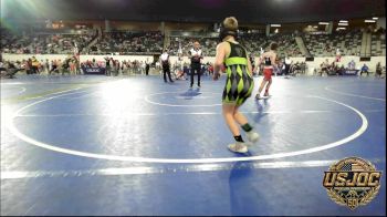 80 lbs Consi Of 4 - Brady Boles, Mustang Bronco Wrestling Club vs Maddox Henderson, Standfast
