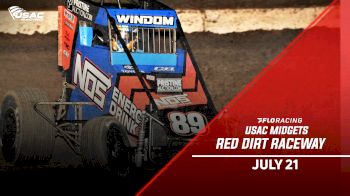 Full Replay | USAC Midgets at Red Dirt Raceway 7/21/20