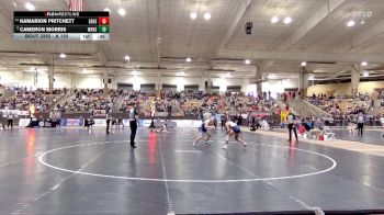 A 120 lbs Cons. Round 2 - Cameron Morris, White House High School vs Kamarion Pritchett, East Ridge High School