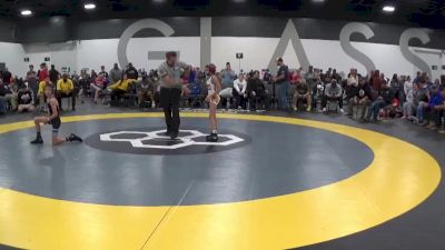 60 lbs Round 3 (6 Team) - Lillian Lakhlani, Junior Terps Xtreme vs Jerry Heiden, Dundee Wrestling