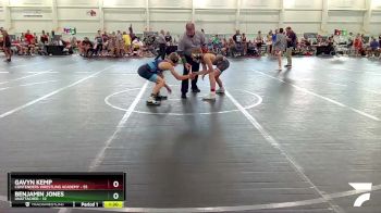 115-120 lbs Semifinal - Benjamin Jones, Unattached vs Gavyn Kemp, Contenders Wrestling Academy