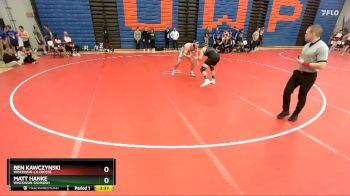 197 lbs Quarterfinal - Ben Kawczynski, Wisconsin-La Crosse vs Matt Hanke, Wisconsin-Oshkosh