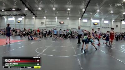 144 lbs Round 3 (6 Team) - Caleb Likens, Osprey WC vs Brayden Trigg, Ohio Valley