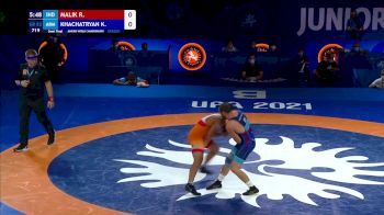 82 kg Semifinal - Ravi Malik, India vs Karen Khachatryan, Armenia