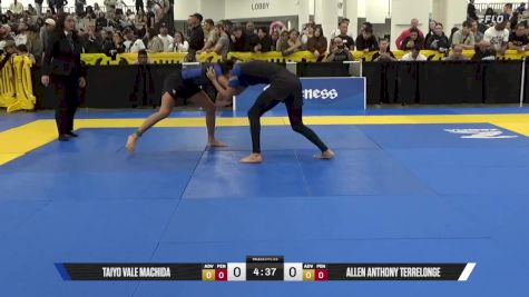 Allen Anthony Terrelonge vs Taiyo Vale Machida 2025 World IBJJF Jiu-Jitsu No-Gi Championship