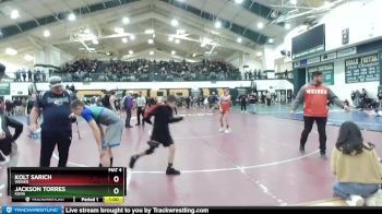 120 lbs Cons. Round 3 - Kolt Sarich, Weiser vs Jackson Torres, Kuna