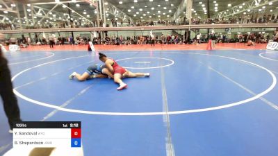 185 lbs Rr Rnd 3 - Ylyana Sandoval, Wyoming Seminary vs Brynn Shepardson, Journeymen Wrestling Club