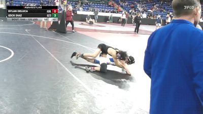 120 lbs Round Of 64 - Dylan DeLuca, Ashland vs Izick Diaz, Greater Lawrence