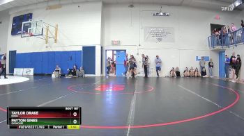 107 lbs Quarterfinal - Taylor Drake, Kuna vs Payton Gines, Syracuse
