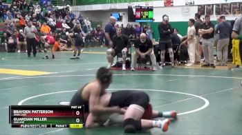 144 lbs Champ. Round 3 - Guardian Miller, Ashland vs Brayden Patterson, Avon Lake