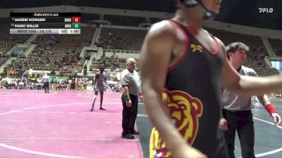 7A 175 lbs Champ. Round 1 - Jahiem Howard, Robertsdale vs Tiano Willis, Alma Bryant