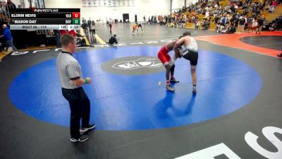 174 lbs Champ. Round 1 - Mason Day, Indianapolis vs Elorm Nevis, Wabash
