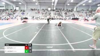 90 lbs Rr Rnd 3 - Joseph DePaolo, All-American Wrestling Club vs Chase Lambert, SVRWC