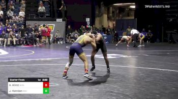 141 lbs Quarterfinal - Andrew Alirez, Northern Colorado vs Jordan Hamdan, Michigan State