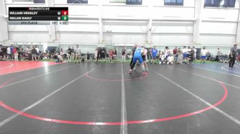 205 lbs 5th Place - William Hensley, OH vs Kellen Dault, MI