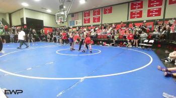 132 lbs Consi Of 16 #2 - Mavrick Williams, Kiefer High School vs Billy Sexton, Bristow