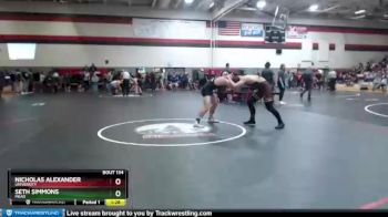 182 lbs Quarterfinal - Seth Simmons, Mead vs Nicholas Alexander, University