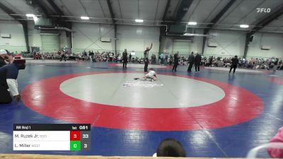 80 lbs Rr Rnd 1 - Marcus Ruzek Jr., Social Circle USA Takedown vs Leo Miller, West Forsyth Wrestling Club