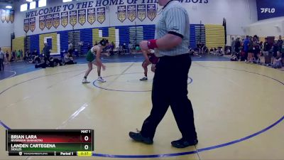 126 lbs Cons. Round 1 - Brian Lara, Riverview (Sarasota) vs Landen Cartegena, Sickles