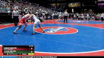 7A-138 lbs 3rd Place Match - Logan Weaver, North Gwinnett vs Tyson Wilson, Peachtree Ridge