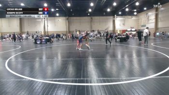 138 lbs Quarterfinal - Lucas Milian, Southwest Eagles vs Joseph Scott, Golden Bears Wrestling Club