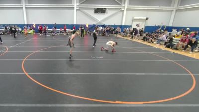 120 lbs Champ. Round 3 - Cooper Merli, New York Military Academy vs Christopher Metz, Unattached