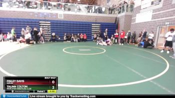 126 lbs Cons. Round 3 - Finley Davis, Suples vs Talinn Colton, Middleton Wrestling Club