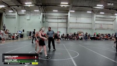 100 lbs Round 1 (8 Team) - Dakota Sandy, Mat Assassins vs Braydin Taby, Warhawks Wrestling