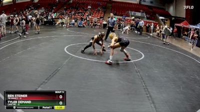 76 lbs Round 2 (6 Team) - Tyler Demand, Lake WC vs Ben Steiner, TB Legacy