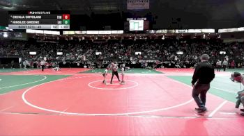 49 lbs Cons. Round 2 - Kinslee Greene, LAC3 vs Cecilia Ortolani, FDMA