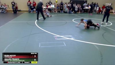 70 lbs Round 3 - Draven Franco, Federal Way Spartans Wrestling vs Rush McCoy, Washington