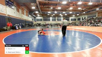 106 lbs Quarterfinal - Cole Glynn, Central Catholic vs Anthony Bojorquez Galindino, New Bedford