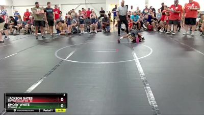 60 lbs Round 3 (4 Team) - Jackson Gates, Buffalo Valley WC vs Emory White, CTWHALE