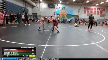 122 lbs Round 2 - Tripp Watkins, Pelion Youth Wrestling vs Kellen Smouse, Eastside Youth Wrestling