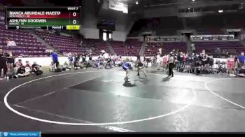 W-144 lbs Round 1 (16 Team) - Bianca Arundale-Maestas, New Mexico vs AshLynn Goodwin, Kansas