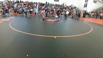 84 lbs Cons. Round 3 - Carson Marberry, Lovell Middle School vs Santiago Piplica, Riverton Middle School