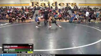 170 lbs Champ. Round 1 - Farid Sawaya, Valencia (Placentia) vs Carlos Centeno, Esperanza