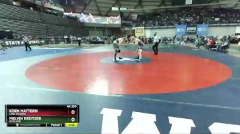 4 lbs Champ. Round 1 - Koen Mattern, Lake Stevens vs Melvin Kreitzer, Richland