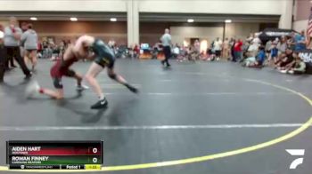 110 lbs Cons. Round 2 - Rowan Finney, Carolina Reapers vs Aiden Hart, Dogtown