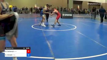 145 kg Prelims - Bohdan Solianyk, New York vs Kadin Smoot, Virginia