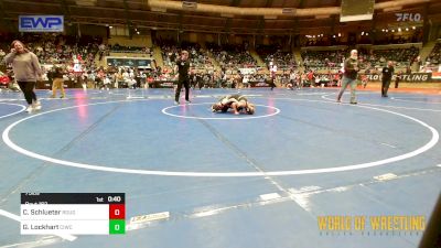 73 lbs Consi Of 4 - Cael Schlueter, Rough House vs Graeme Lockhart, CIWC-Team Intensity